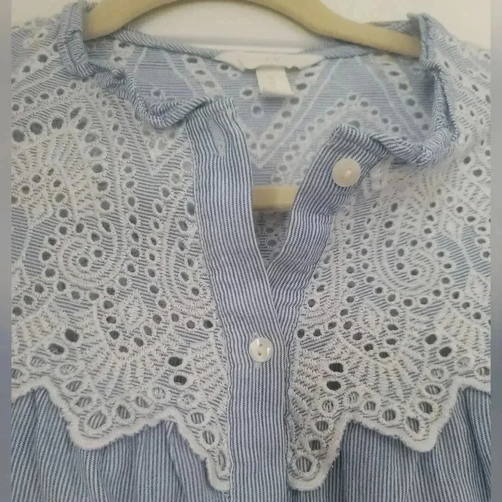 H&M striped button down shirt - Picture 7 of 13